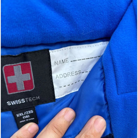 Swisstech Mens Bottoms Insulated Snow Pants Dark Blue Size XXL - Picture 7 of 11